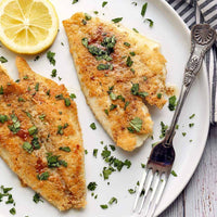 Fresh sole fillet